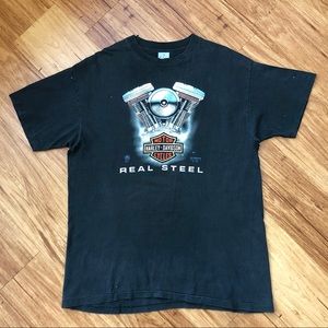*SOLD* HARLEY DAVIDSON | Vintage 1989 3D Emblem Tee (XL)
